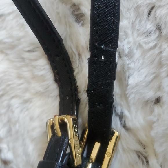 Tory Burch Black Tote Bag with Gold Accents - Picture 14 of 16